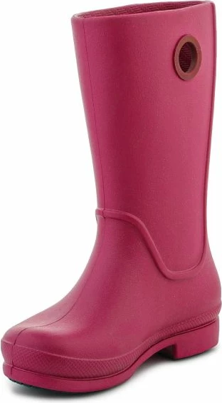 Çizme shiu për fëmijë Crocs Wellie Rain Boot Girl 50004-00209, pomegranate