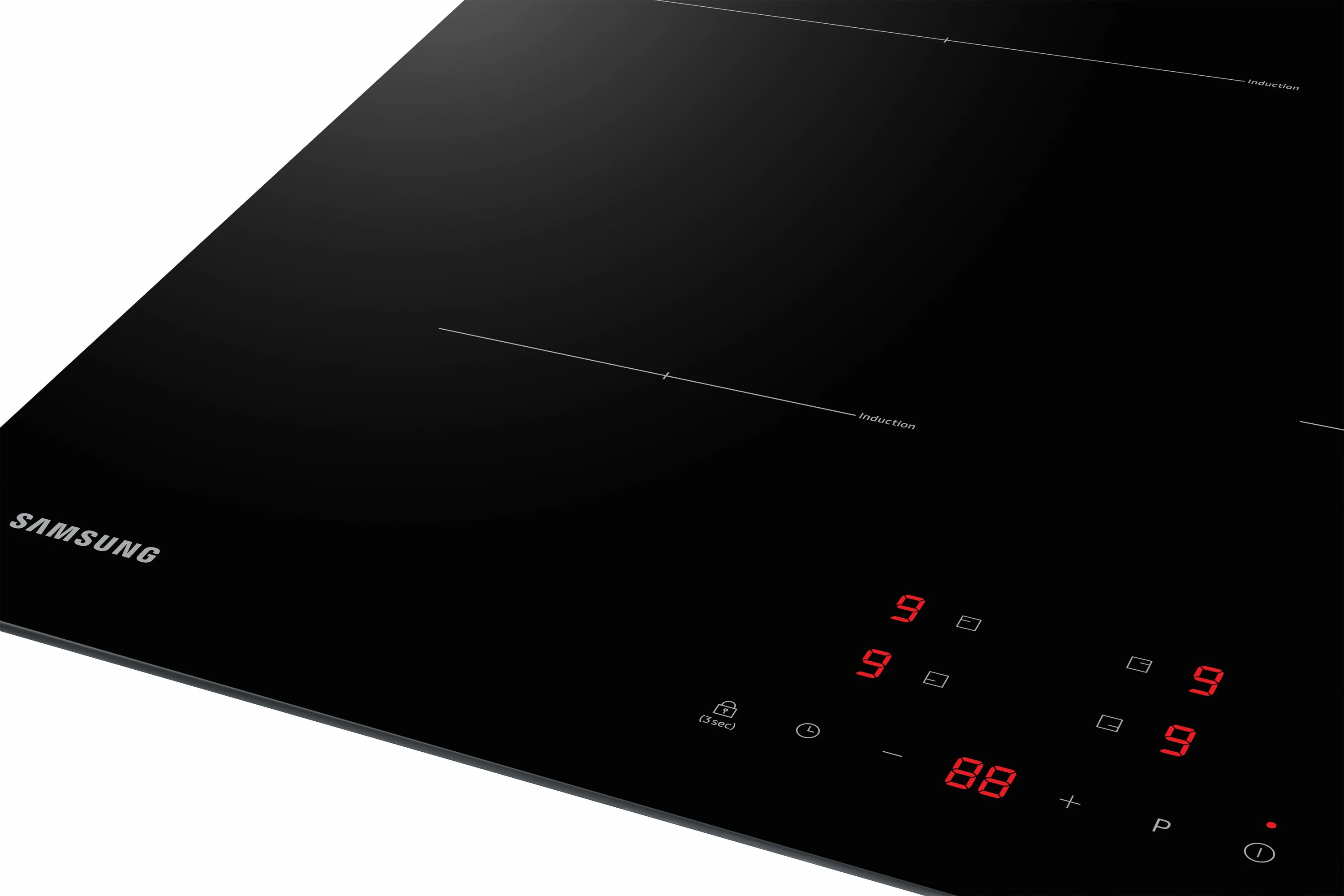 Pllakë gatimi induksion Samsung NZ64T3706A1 59 cm 4 zona, e zezë