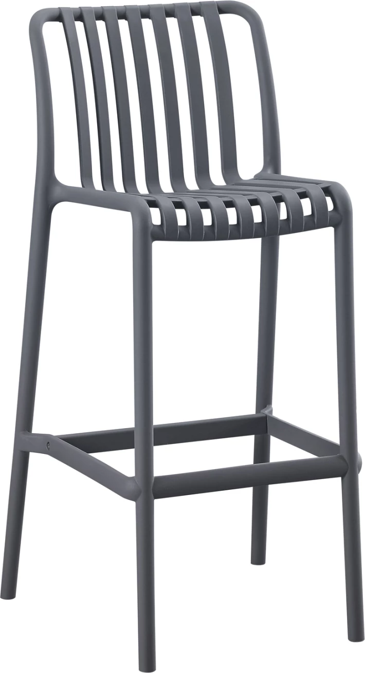 Karrige për bar polipropileni CONVEE FH6098.03 gri 38,5x49,5x102Hcm