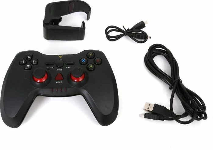 Gamepad Omega Sandpiper OTG 42403, me kabllo 1.8 m, për PC/PS3/Android, i zi