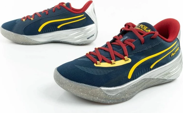Atlete basketbolli Puma, Polar Express Club Navy-Intense Red [Madhësia: 42]