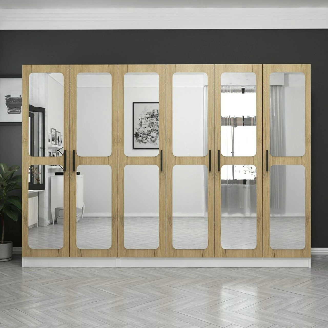 Dollap Skye Decor, ngjyrë arre, 2716