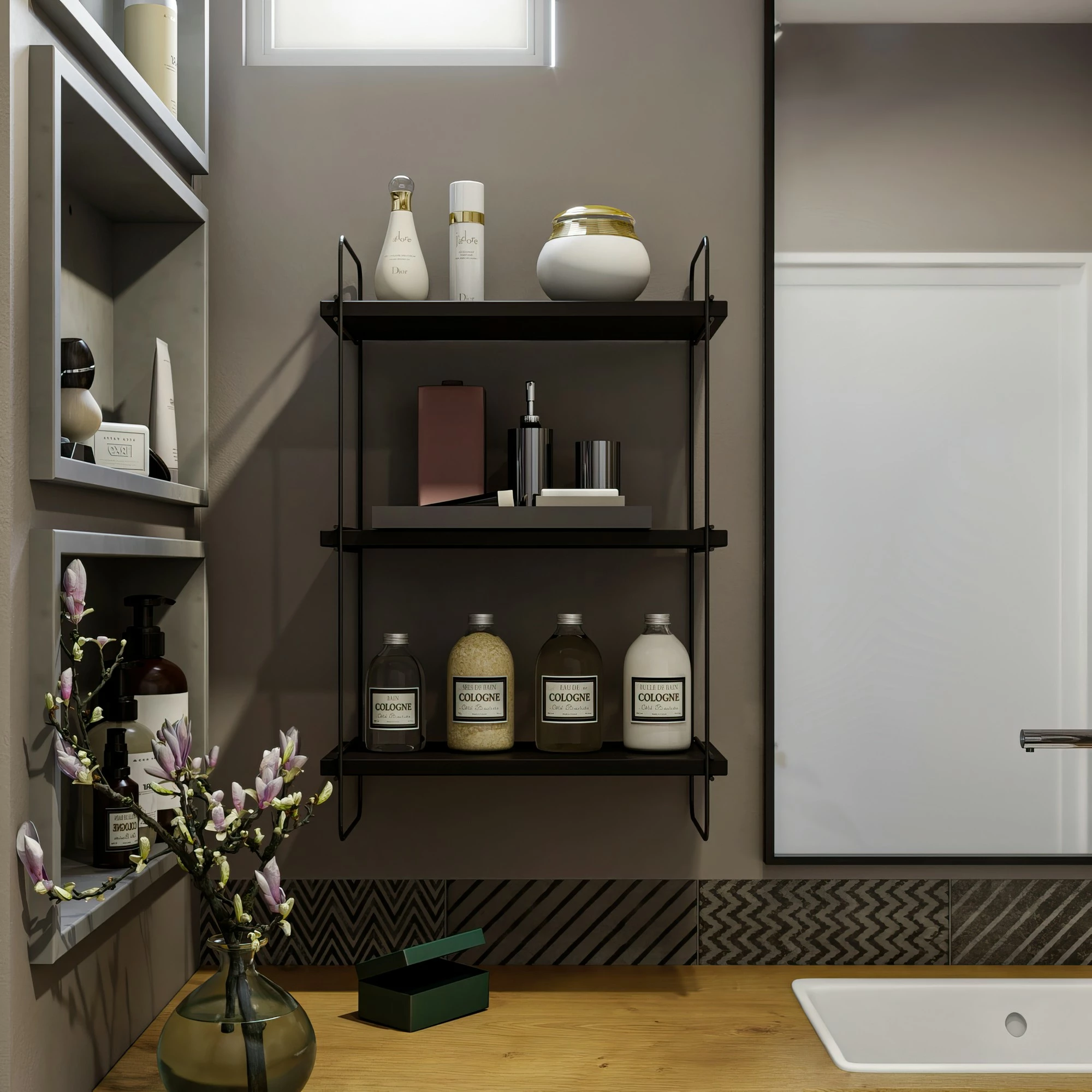 Raft muri Hanah Home, Pulalis, anthracite
