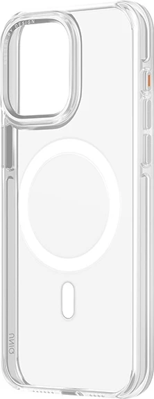 Mbështjellës UNIQ Calio Magclick Charging për iPhone 15 Pro, transparent
