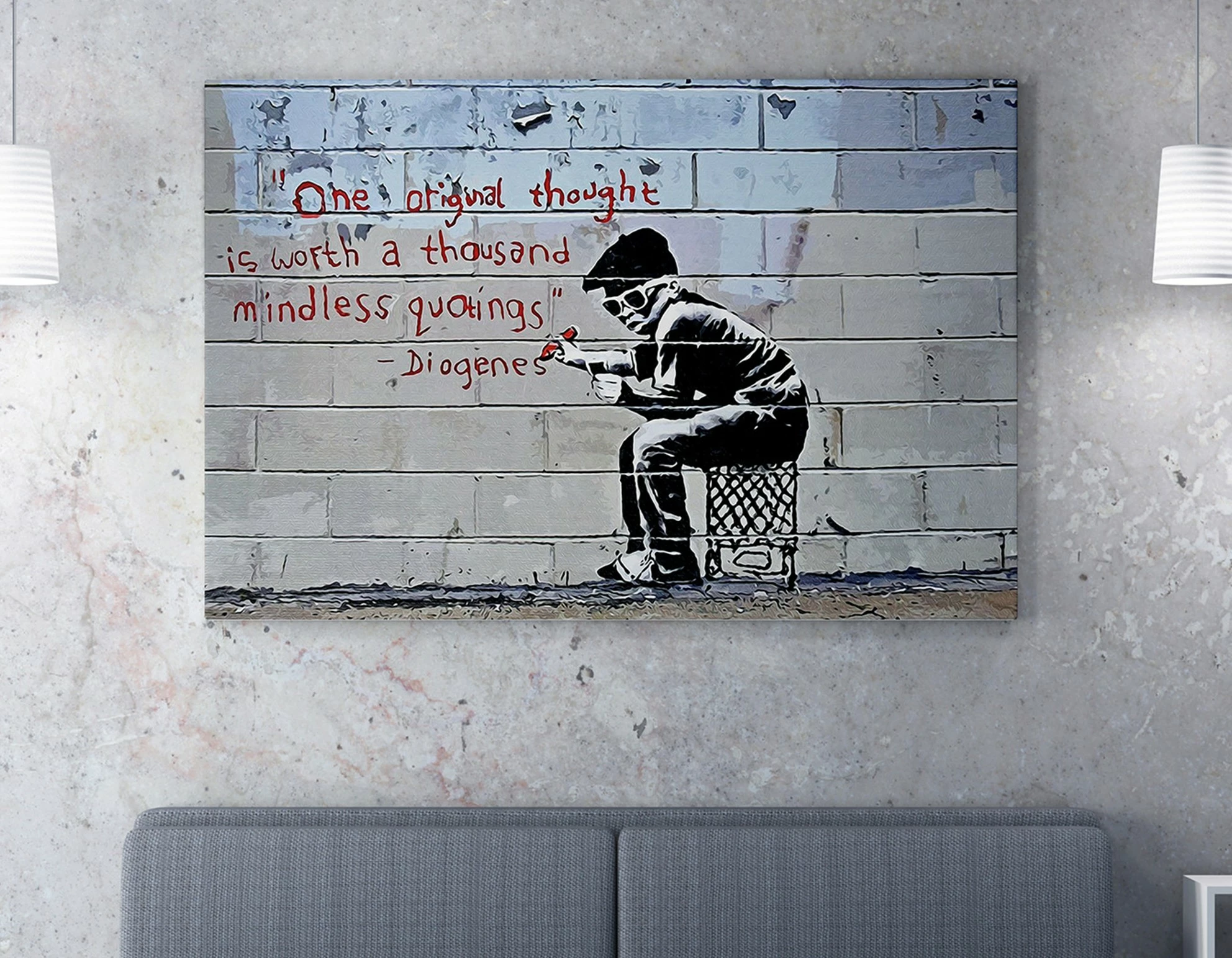 Pikturë dekorative në kanavacë Wallity, WY03, 70x100cm