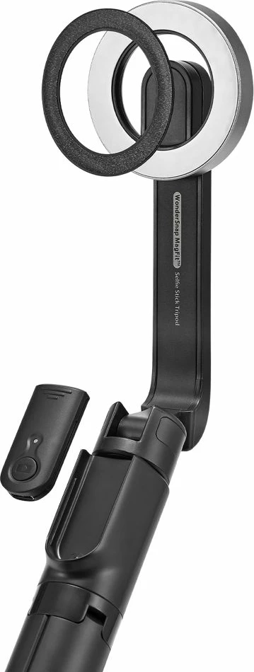 Selfie stick Spigen S580W me MagSafe, Bluetooth, tripod, e zezë