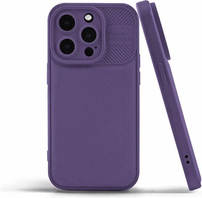 Mbështjellës silikoni HAVANA Xiaomi Redmi 12C, matte carbon, vjollcë, MPN 17557