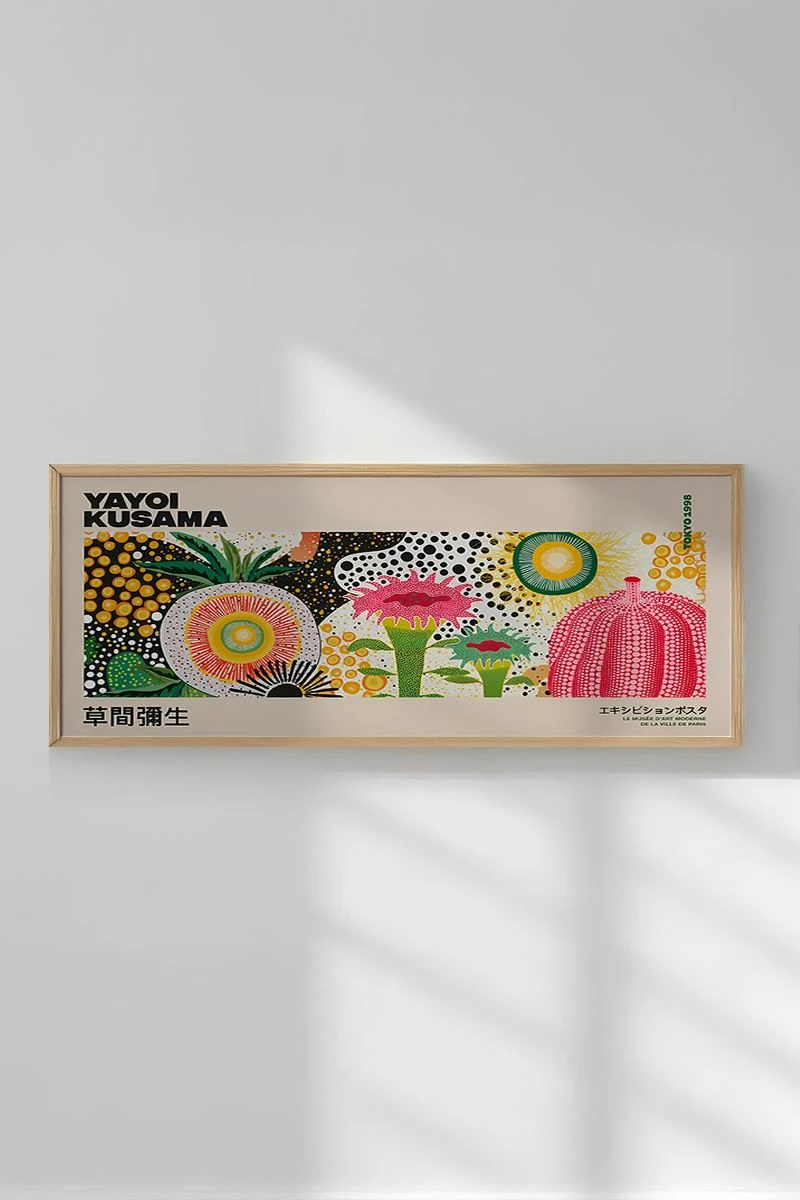 Pikturë dekorative me kornizë, Wallity, Artsmdfyty6-50120, shumëngjyrëshe, 50x120cm