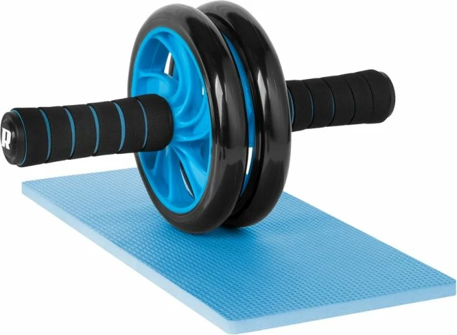 Ab roller Rebel Active Double Wheel AB-2 RBA-3061, zi/kaltër