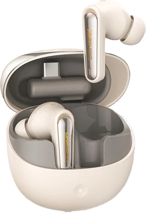 Kufje TWS in-ear ONIKUMA TX610, ANC, Bluetooth 5.2/5.4, USB-C, deri 420 min bateri, të bardha
