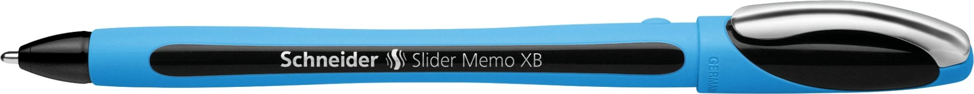 Stilolaps Schneider Slider Memo XB, 10 copë, e zezë