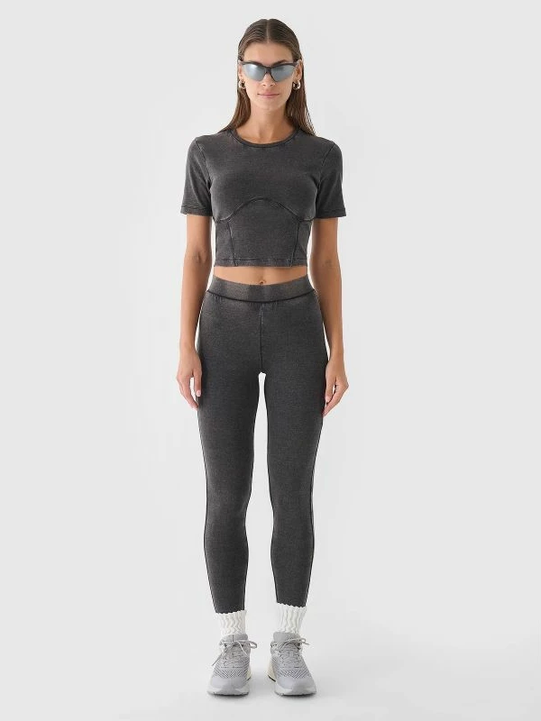 Maicë crop top për femra 4f