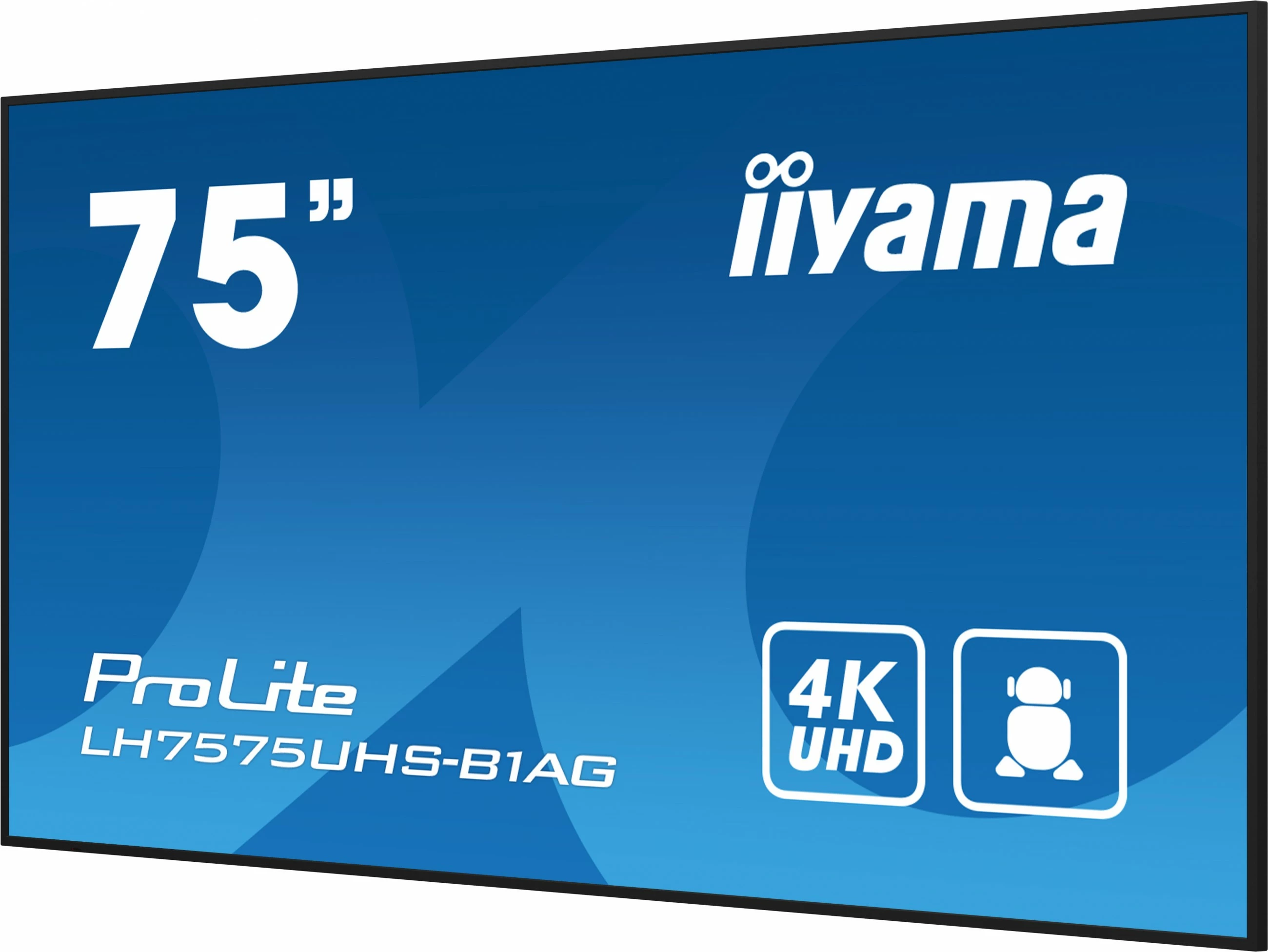 Ekran digital iiyama LH7575UHS-B1AG, 75", 4K UHD, Wi-Fi