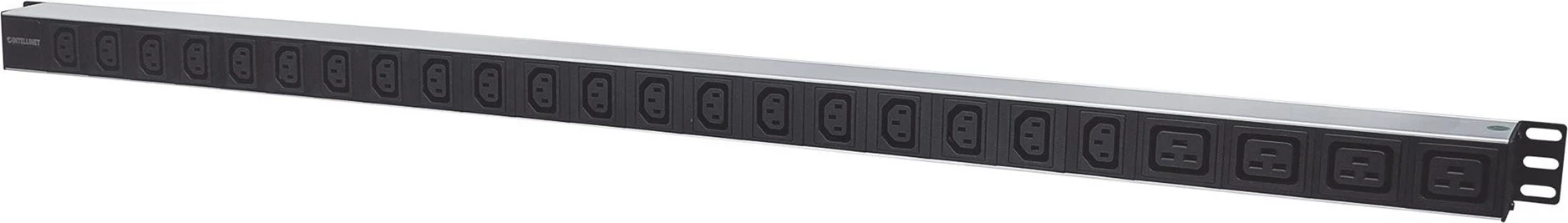 Njësi shpërndarëse e energjisë Intellinet, 24 dalje, vertikale, e bardhë