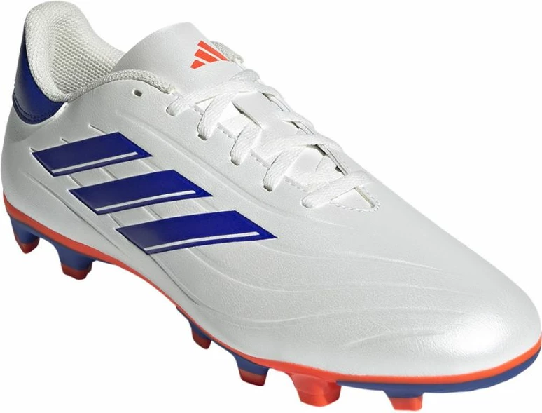 Atlete futbolli adidas për meshkuj, të bardha dhe blu