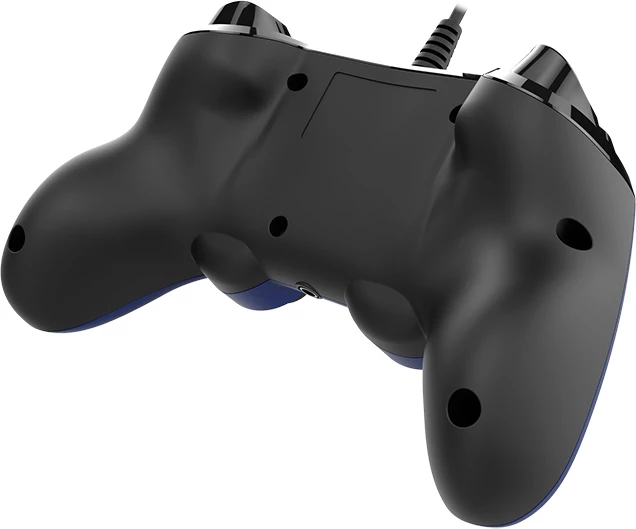 Kontroller me kabllo Nacon PS4 Wired Gaming Controller, kabllo 3 m, vibrim, portë 3.5 mm, Blu