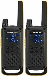 Radio komunikimi Motorola Talkabout T82 Extreme, 16 kanale, 10000m, LED, 2 copë, zi/portokalli