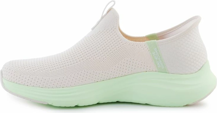 Atlete Skechers për femra, të bardha të gjelbra