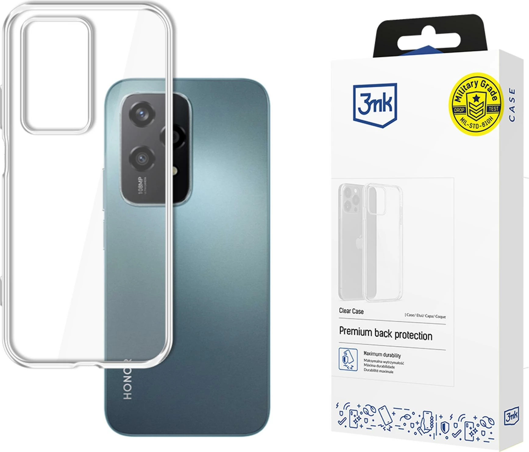 Mbështjellës 3mk Protection për Honor 20, transparent