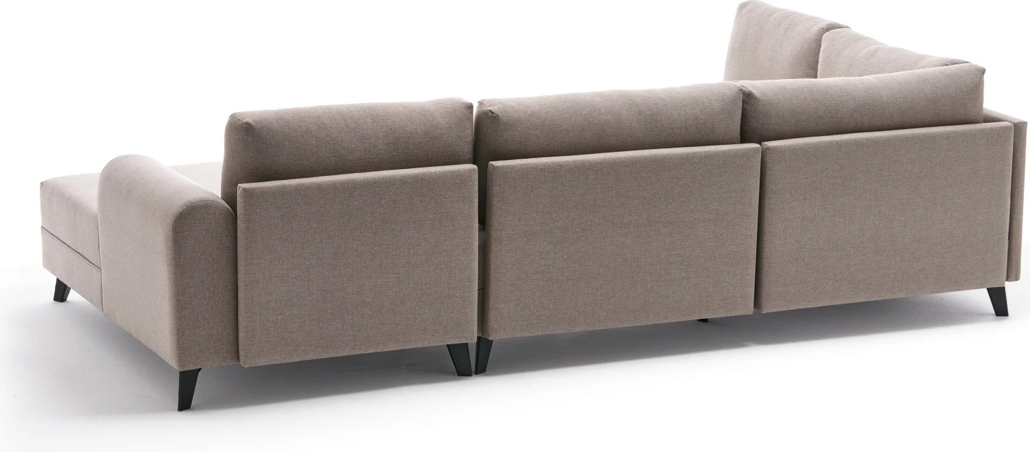 Kënd-sofë krevati Atelier del Sofa, Efsun, krem
