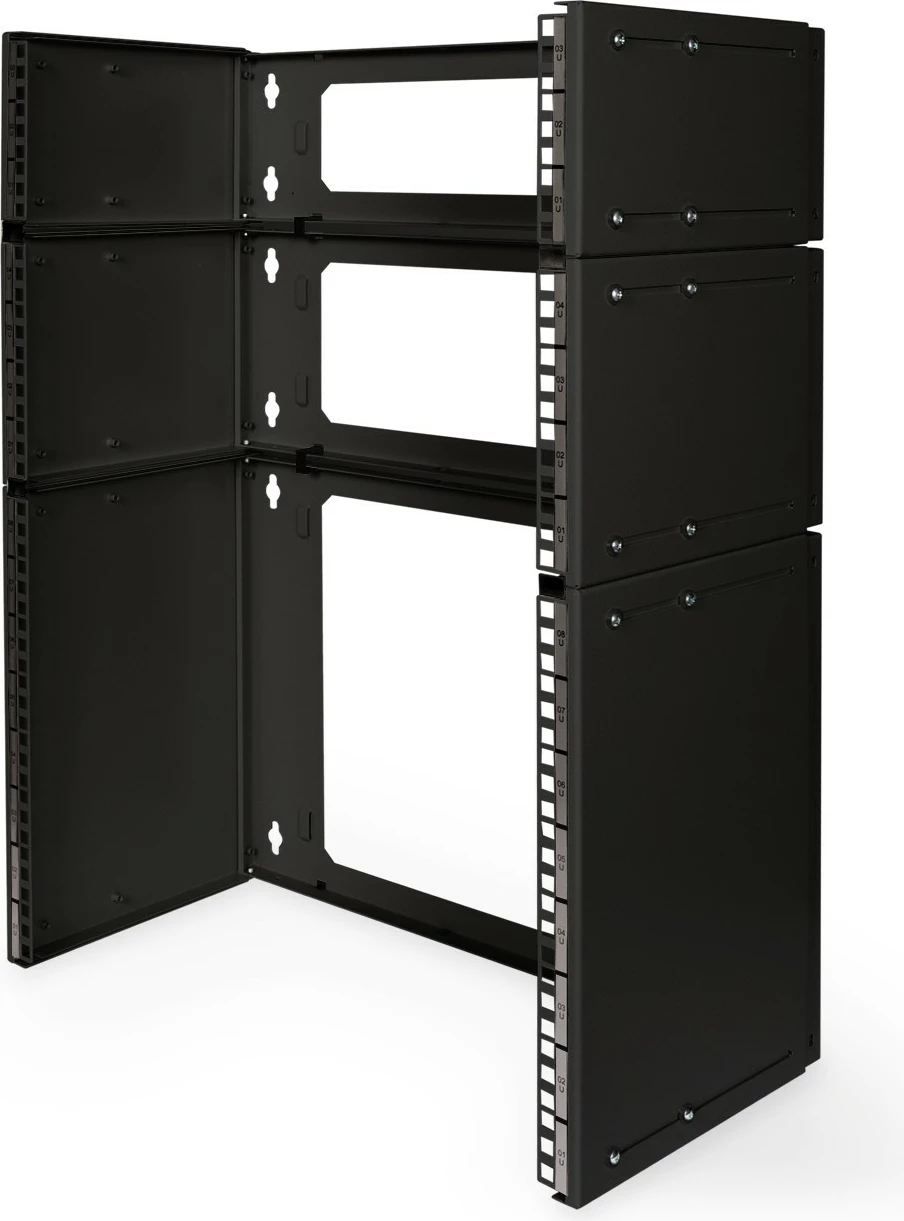 Rreth i murit Digitus 4U, për pajisje 19 inç, i zi