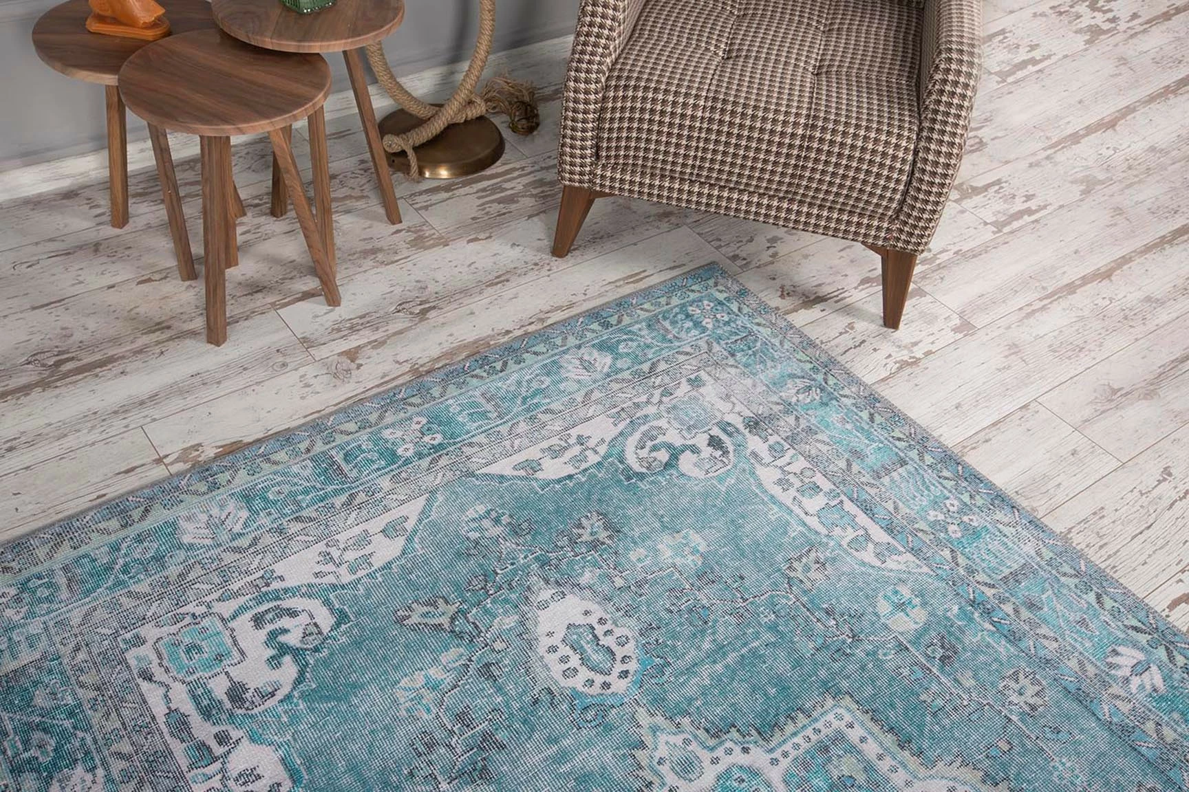 Qilim (210 x 310) Conceptum Hypnose, Blues Chenille - Jeshile AL 158