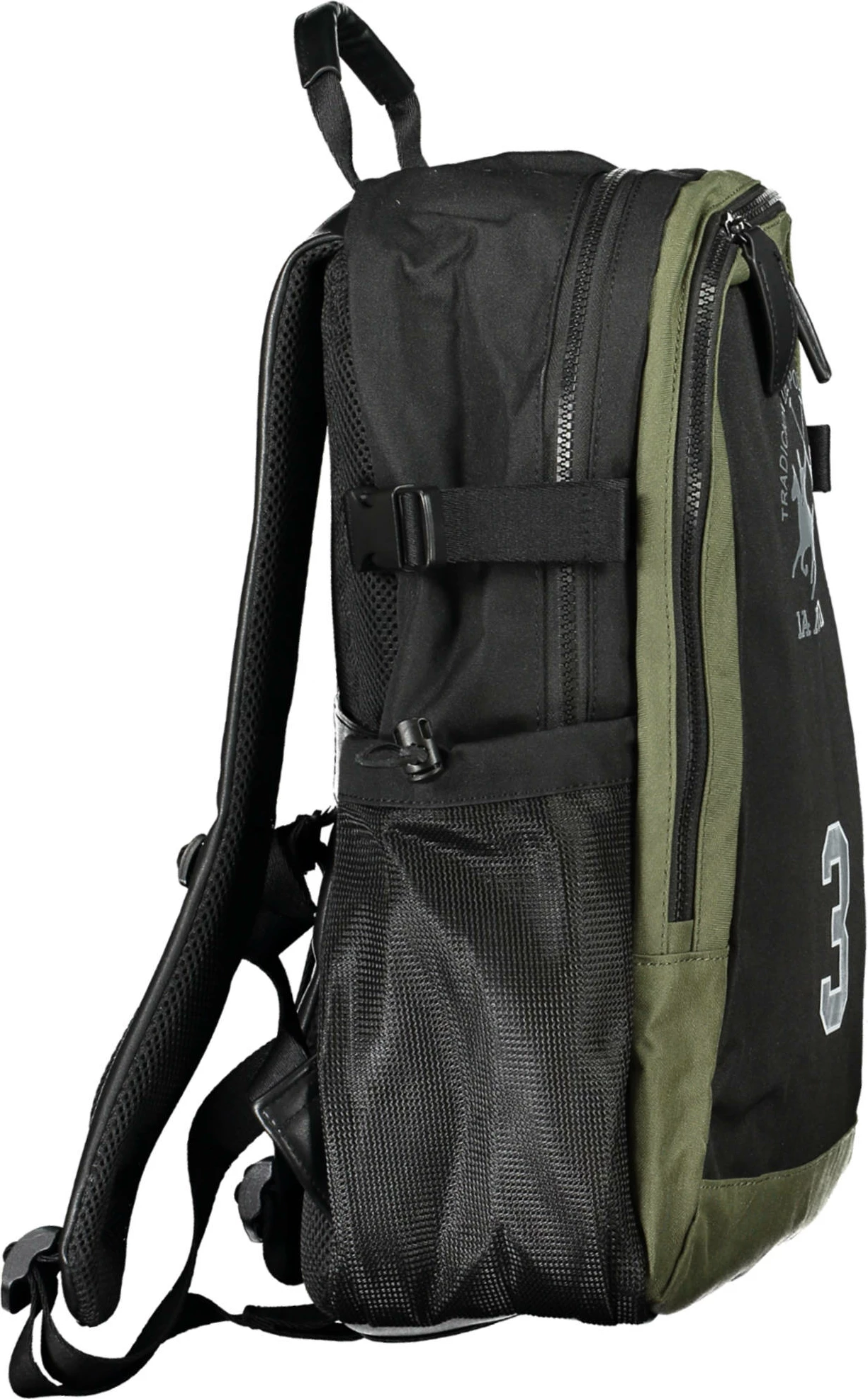 Çantë shpine LA MARTINA per meshkuj, e zezë