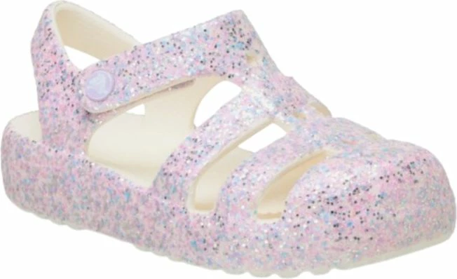 Sandale për fëmijë Crocs Classic Glitter Fisherman 212644 0WV, rozë [Madhësia: 23 - 24]