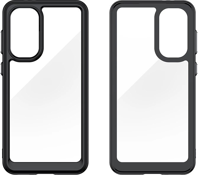 Mbështjellës Hurtel Outer Space Case për Samsung Galaxy A36, i zi