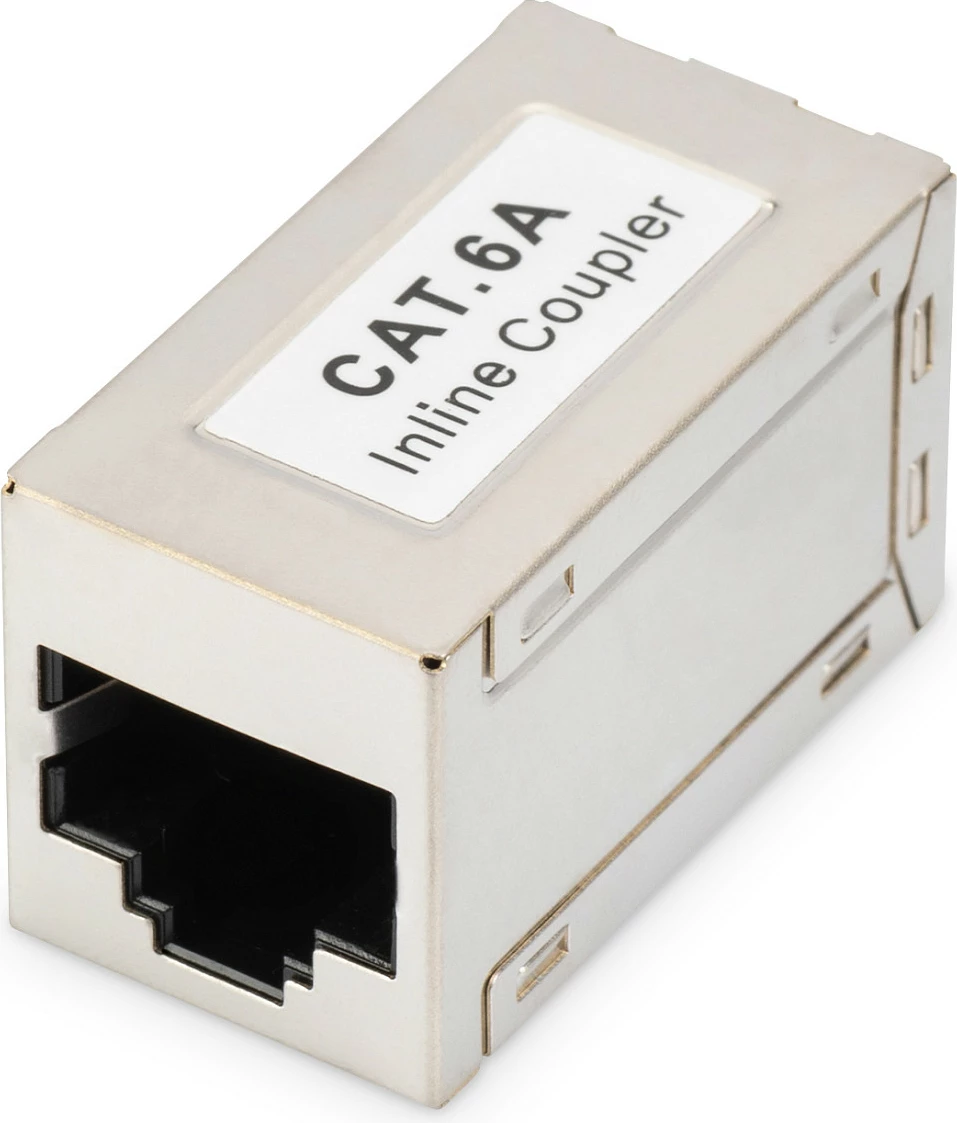 Lidhës Ethernet Digitus Cat6A RJ45-RJ45, i mbrojtur, metalik