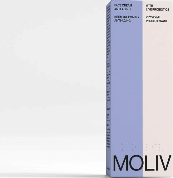 Krem fytyre anti-aging MOLIV Live Probiotics 30 ml, ditë/natë