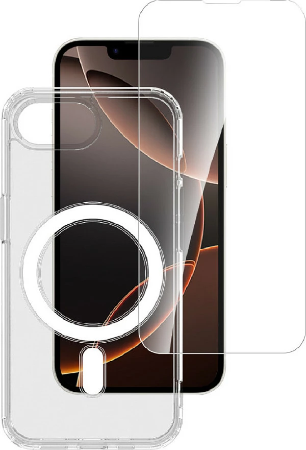 Mbështjellës 4smarts 541359, iPhone SE (4.Gen.), Transparent, i bardhë