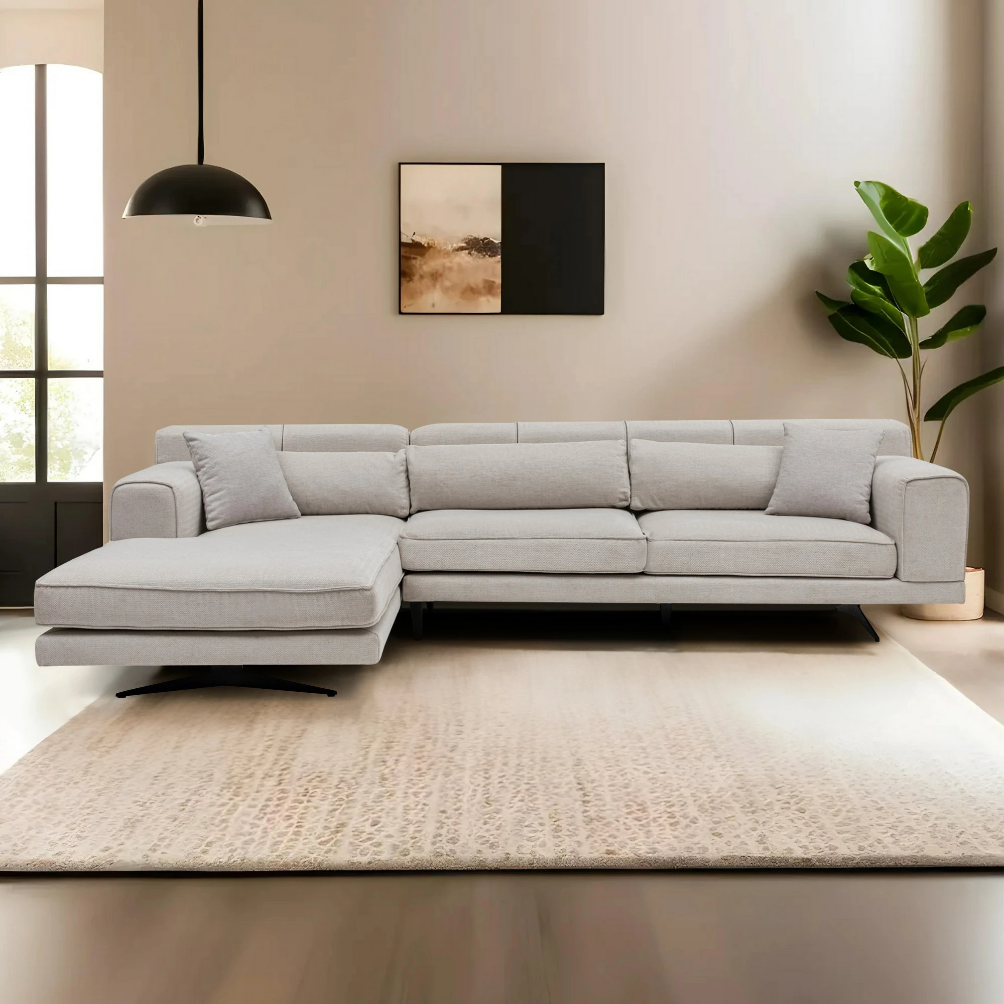 Këndare Jivago, kënd i majtë, bezhë, Atelier del Sofa