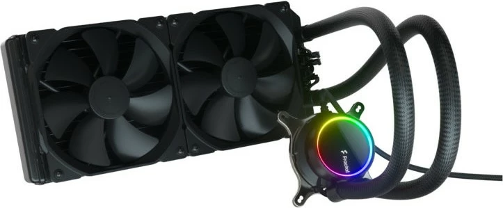 Ftohës i lëngshëm Fractal Design Celsius+ S28 Dynamic, 2 ventilatorë, ARGB, i zi