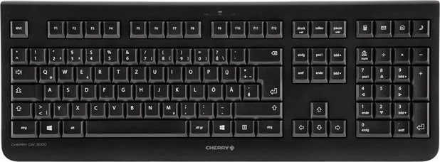 Set tastierë dhe maus Cherry DW 3000, wireless, AZERTY, e zezë