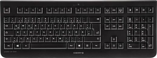 Set tastierë dhe maus Cherry DW 3000, wireless, AZERTY, e zezë