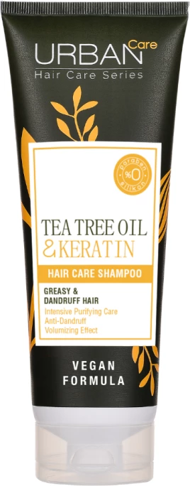 Shampon për flokë Urban Care Tea Tree Oil & Keratin, 250 ml
