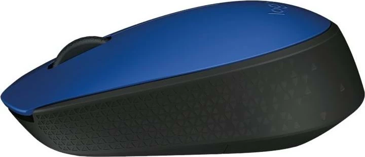 Maus Logitech M171 wireless 2.4 GHz USB nano receiver ambidextrous blu