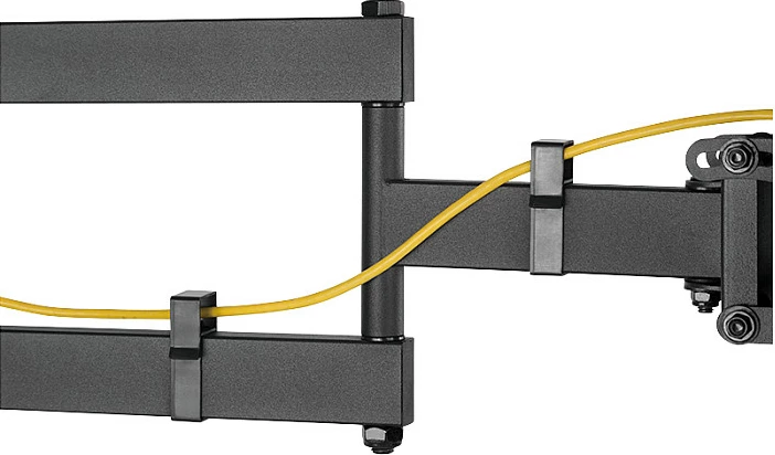 Mbajtëse muri për TV LogiLink, e anueshme/rotulluese, 32-70", VESA deri 400x400, 50 kg, e zezë