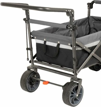 Karrocë transporti palosëse BRUNNER Cargo Prime, kapacitet 120 kg, gri/zi