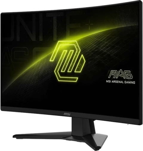 Monitor MSI MAG 242C 24" FHD 180Hz 1ms VA i lakuar 1500R, e zezë
