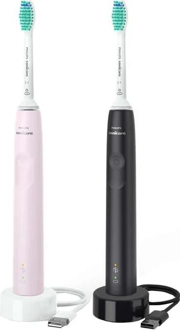 Furçë dhëmbësh Philips Sonicare HX3675/15, e zezë/rozë