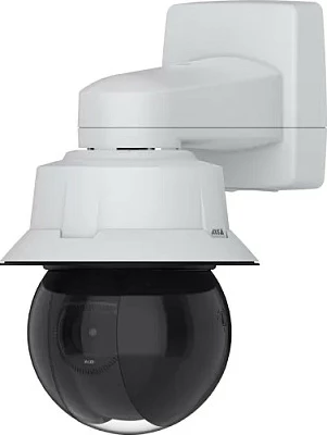Kamerë sigurie IP PTZ Axis Q6325-LE, 2MP, 31x zoom optik, IR natë, brenda/jashtë, bardhë me kupolë të zezë