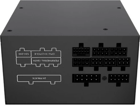 Kasë furnizim Gembird Fornax Power 750W, modular, 80 PLUS Gold, e zezë