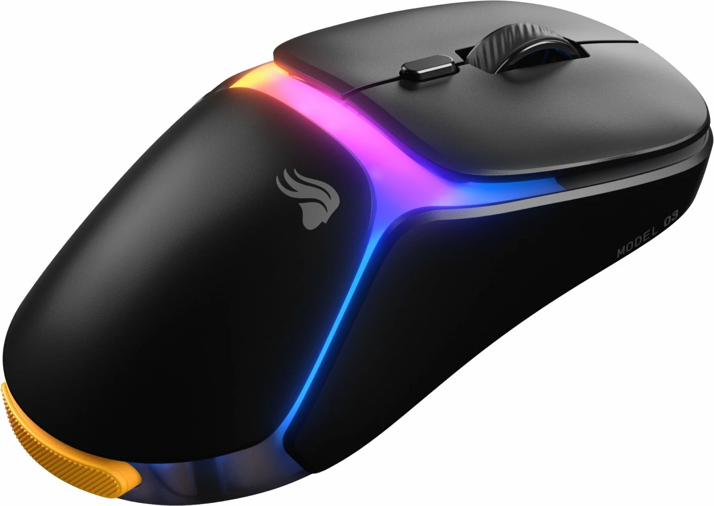 Maus Glorious Model O3 Wireless GLO-O3-WL-BLK 30000 DPI 8K RGB e zezë