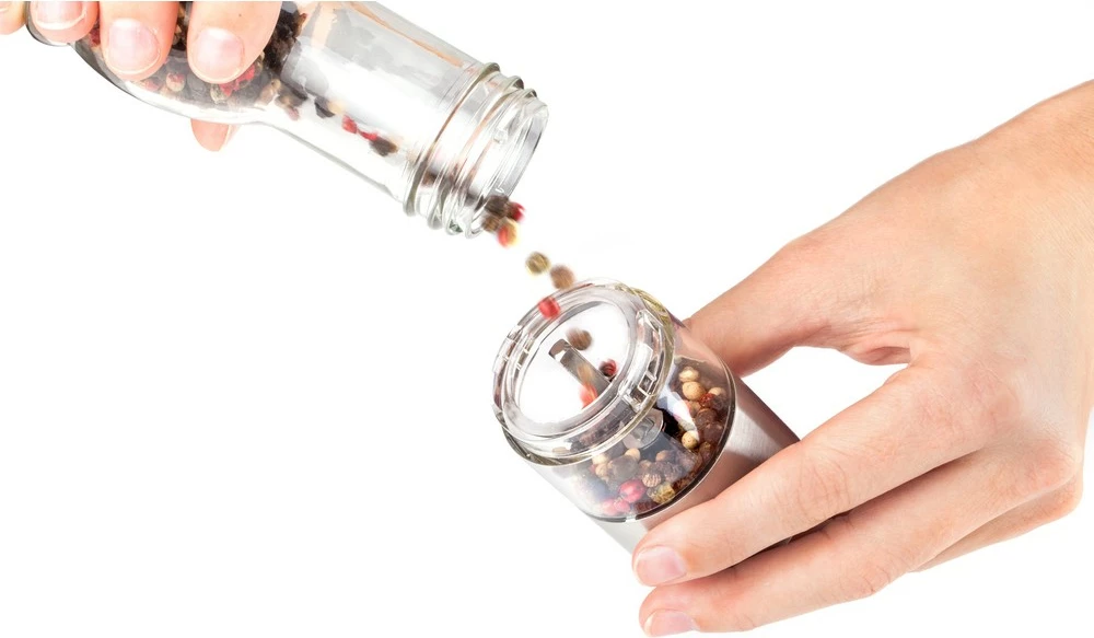 Bluajse manuale erëzash Lamart LT7013, inox, transparent