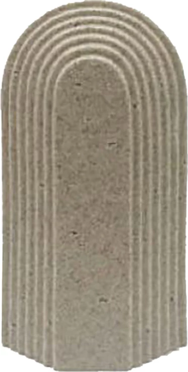 Dekor Penn, polirezine, bezhë, 12x6x22cm