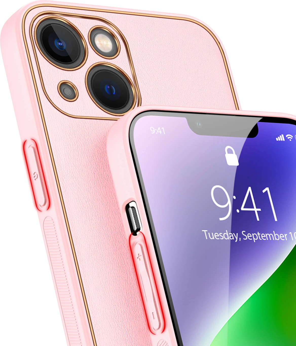 Mbështjellës Dux Ducis Yolo për iPhone 14 Plus, Rozë