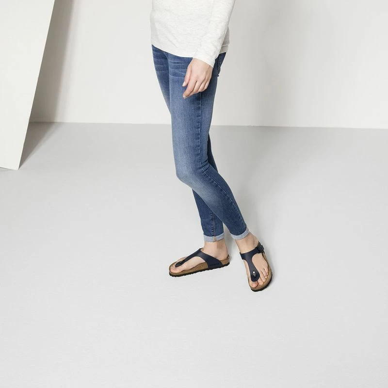 Sandale flip-flop për meshkuj Birkenstock, të kaltra [Madhësia: 44]