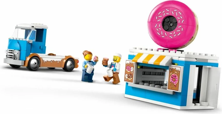 Set lodrash Lego City për fëmijë, Mobile Donut Shop
